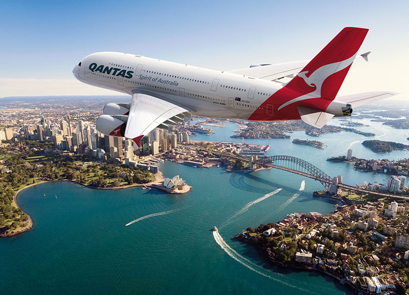 Qantas / Sydney.com Responsive Animated Billboard